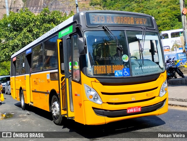 Real Auto Ônibus A41379 na cidade de Rio de Janeiro, Rio de Janeiro, Brasil, por Renan Vieira. Número da foto: #12828729.