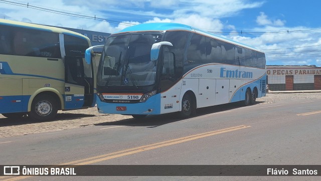 Emtram 5190 na cidade de Barra da Estiva, Bahia, Brasil, por Flávio  Santos. Número da foto: #12827903.