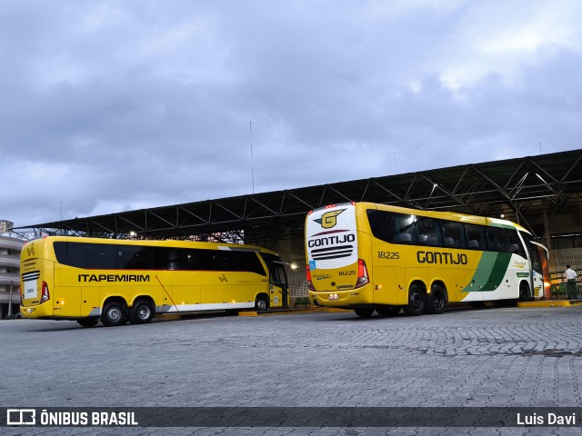 Empresa Gontijo de Transportes 18225 na cidade de Sobral, Ceará, Brasil, por Luis Davi. Número da foto: #12828131.