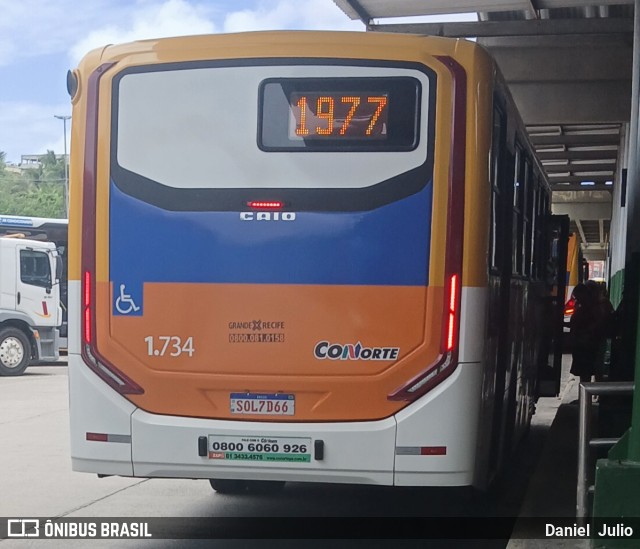 Itamaracá Transportes 1.734 na cidade de Recife, Pernambuco, Brasil, por Daniel  Julio. Número da foto: #12830279.