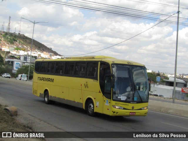 Viação Itapemirim 8537 na cidade de Caruaru, Pernambuco, Brasil, por Lenilson da Silva Pessoa. Número da foto: #12831924.