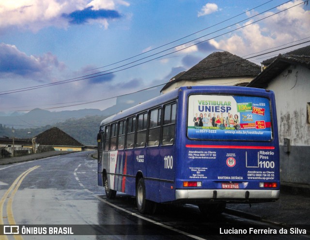 Viação Ribeirão Pires 1100 na cidade de Ribeirão Pires, São Paulo, Brasil, por Luciano Ferreira da Silva. Número da foto: #12831288.
