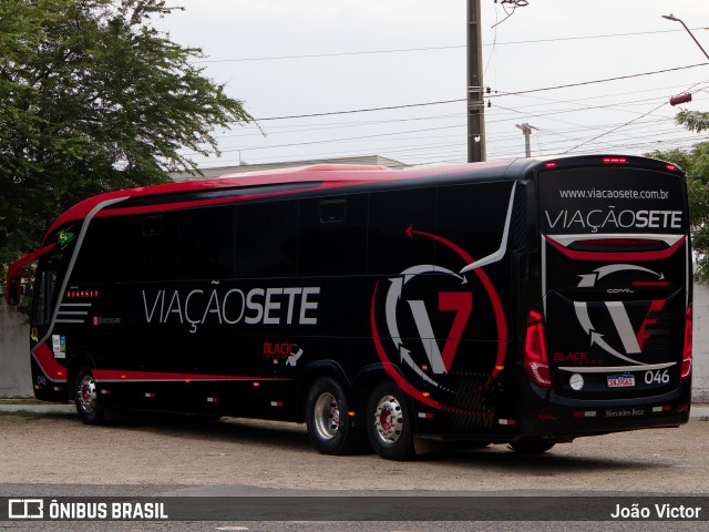 Viação Sete 046 na cidade de Teresina, Piauí, Brasil, por João Victor. Número da foto: #12832106.