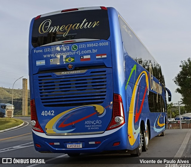 Omegatur 4042 na cidade de Aparecida, São Paulo, Brasil, por Vicente de Paulo Alves. Número da foto: #12830038.