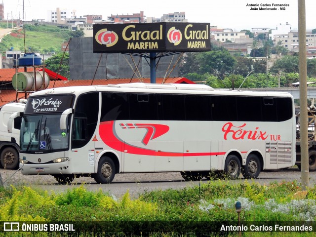 Fênix Tur 8G49 na cidade de João Monlevade, Minas Gerais, Brasil, por Antonio Carlos Fernandes. Número da foto: #12830684.