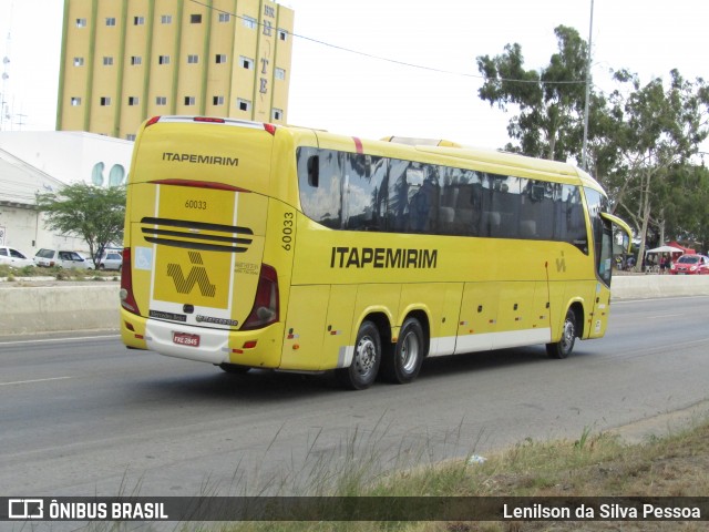 Viação Itapemirim 60033 na cidade de Caruaru, Pernambuco, Brasil, por Lenilson da Silva Pessoa. Número da foto: #12831930.