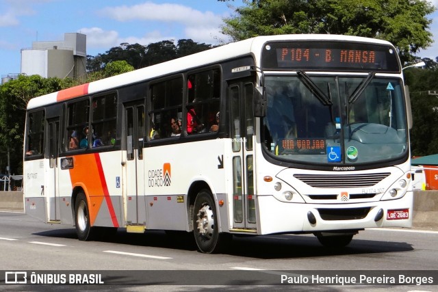 Viação Cidade do Aço RJ 174.107 na cidade de Piraí, Rio de Janeiro, Brasil, por Paulo Henrique Pereira Borges. Número da foto: #12831625.