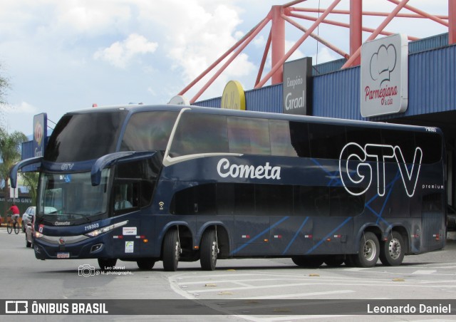 Viação Cometa 719303 na cidade de Resende, Rio de Janeiro, Brasil, por Leonardo Daniel. Número da foto: #12830966.