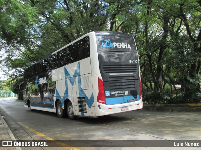 Empresa de Ônibus Nossa Senhora da Penha 64110 na cidade de São Paulo, São Paulo, Brasil, por Luis Nunez. Número da foto: #12830712.