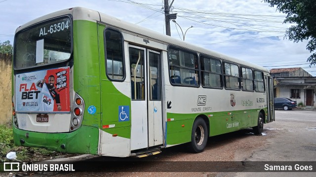 Auto Viação Monte Cristo AL-63504 na cidade de Belém, Pará, Brasil, por Samara Goes. Número da foto: #12830714.