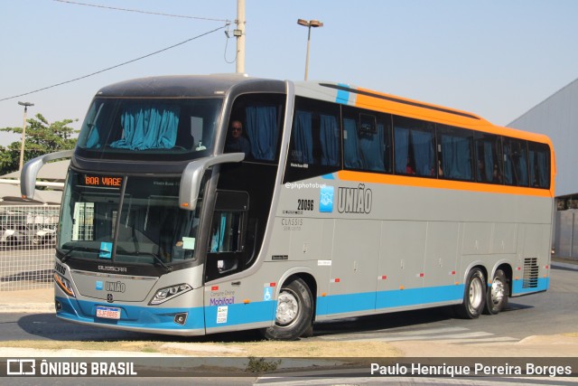 Expresso União 20096 na cidade de Goiânia, Goiás, Brasil, por Paulo Henrique Pereira Borges. Número da foto: #12831556.