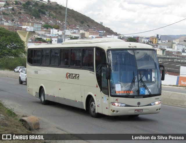 Kaissara - Viação Caiçara 15903 na cidade de Caruaru, Pernambuco, Brasil, por Lenilson da Silva Pessoa. Número da foto: #12831937.