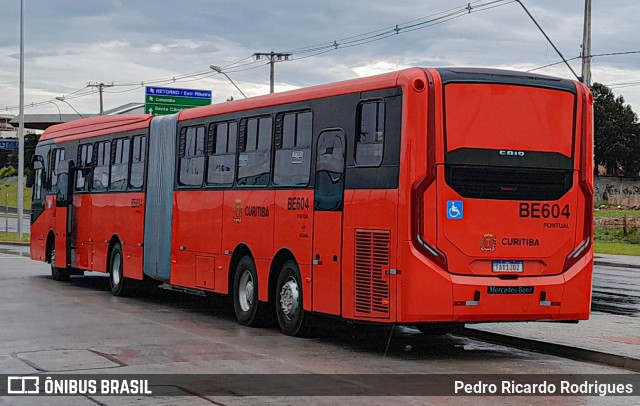 Transporte Coletivo Glória BE604 na cidade de Curitiba, Paraná, Brasil, por Pedro Ricardo Rodrigues. Número da foto: #12830182.