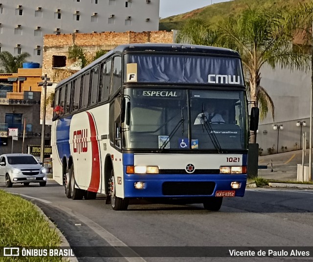 CMW Transportes 1021 na cidade de Aparecida, São Paulo, Brasil, por Vicente de Paulo Alves. Número da foto: #12830047.