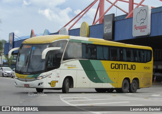 Empresa Gontijo de Transportes 19510 na cidade de Resende, Rio de Janeiro, Brasil, por Leonardo Daniel. Número da foto: #12830970.