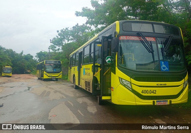 Viação Primor 400.042 na cidade de São Luís, Maranhão, Brasil, por Rômulo Martins Serra. Número da foto: #12830059.
