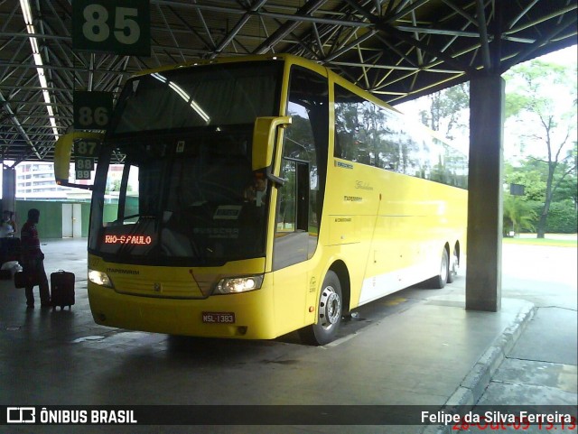 Viação Itapemirim 49027 na cidade de São Paulo, São Paulo, Brasil, por Felipe da Silva Ferreira. Número da foto: #12829950.
