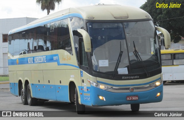 Viação Novo Horizonte 1028711 na cidade de Goiânia, Goiás, Brasil, por Carlos Júnior. Número da foto: #12832038.