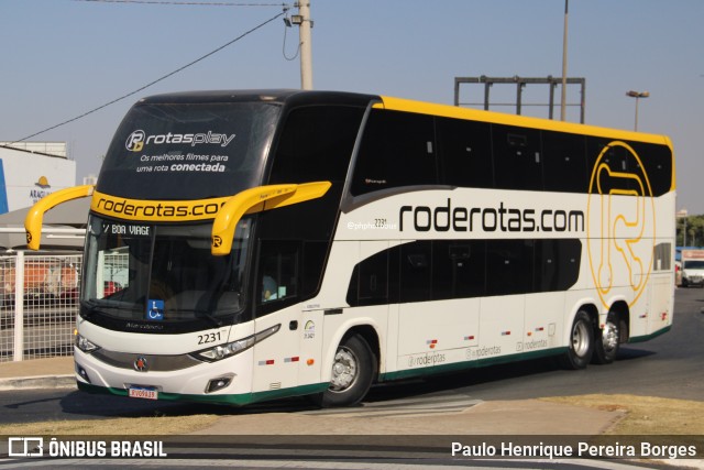 RodeRotas - Rotas de Viação do Triângulo 2231 na cidade de Goiânia, Goiás, Brasil, por Paulo Henrique Pereira Borges. Número da foto: #12831545.