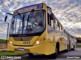 Viação Sorriso de Minas 4605 na cidade de Uberlândia, Minas Gerais, Brasil, por Samuel Ribeiro. Número da foto: #:id.