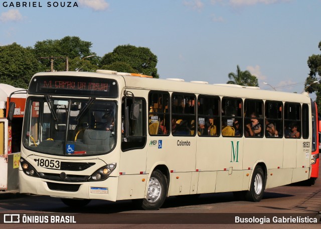 Viação Santo Ângelo 18053 na cidade de Curitiba, Paraná, Brasil, por Busologia Gabrielística. Número da foto: #12832817.