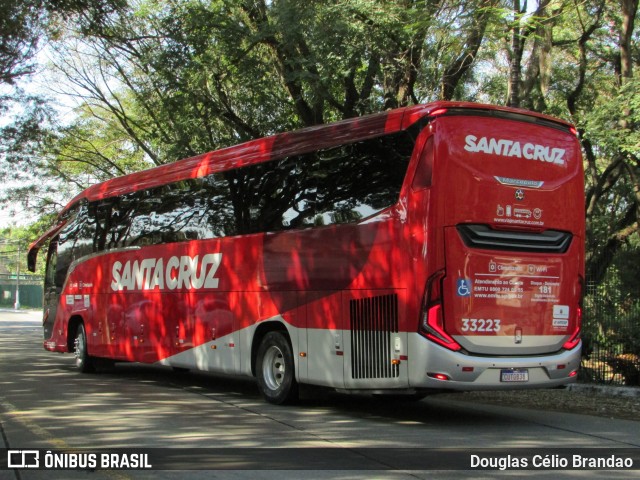Viação Santa Cruz 33223 na cidade de São Paulo, São Paulo, Brasil, por Douglas Célio Brandao. Número da foto: #12832982.