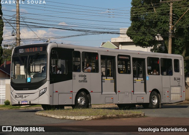 Transporte Coletivo Glória BL348 na cidade de Curitiba, Paraná, Brasil, por Busologia Gabrielística. Número da foto: #12832863.