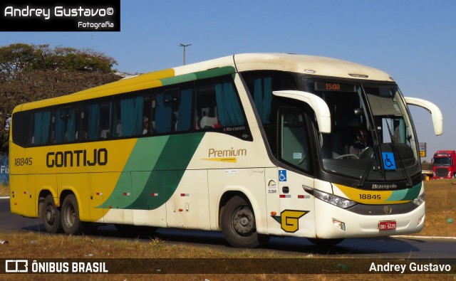 Empresa Gontijo de Transportes 18845 na cidade de Patrocínio, Minas Gerais, Brasil, por Andrey Gustavo. Número da foto: #12832865.