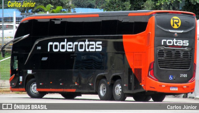 RodeRotas - Rotas de Viação do Triângulo 2105 na cidade de Goiânia, Goiás, Brasil, por Carlos Júnior. Número da foto: #12833233.