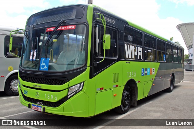 BB Transportes e Turismo 1385 na cidade de Barueri, São Paulo, Brasil, por Luan Lenon. Número da foto: #12833166.