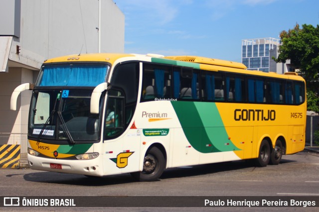 Empresa Gontijo de Transportes 14575 na cidade de Rio de Janeiro, Rio de Janeiro, Brasil, por Paulo Henrique Pereira Borges. Número da foto: #12833527.