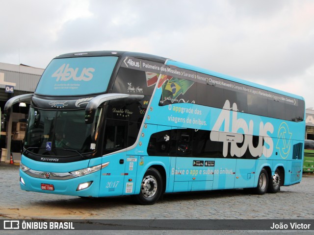 4bus - Cooperativa de Transporte Rodoviário de Passageiros Serviços e Tecnologia - Buscoop 2017 na cidade de Balneário Camboriú, Santa Catarina, Brasil, por João Victor. Número da foto: #12834138.