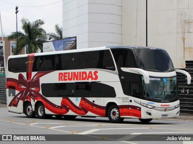 Reunidas Transportes Coletivos 39802 na cidade de Balneário Camboriú, Santa Catarina, Brasil, por João Victor. Número da foto: #12833993.