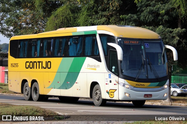 Empresa Gontijo de Transportes 19255 na cidade de Muriaé, Minas Gerais, Brasil, por Lucas Oliveira. Número da foto: #12832539.