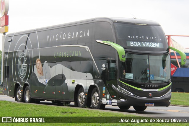 Viação Garcia 86149 na cidade de Resende, Rio de Janeiro, Brasil, por José Augusto de Souza Oliveira. Número da foto: #12832893.