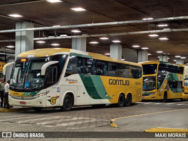 Empresa Gontijo de Transportes 18310 na cidade de Belo Horizonte, Minas Gerais, Brasil, por MAXI MORAIS. Número da foto: #12832802.