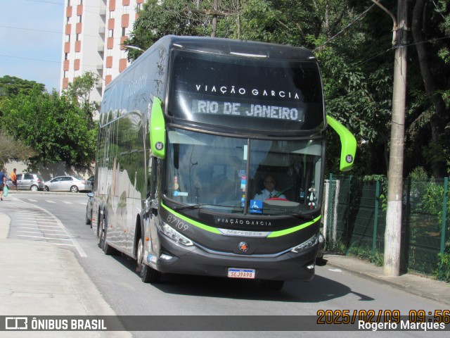 Viação Garcia 87109 na cidade de São José dos Campos, São Paulo, Brasil, por Rogerio Marques. Número da foto: #12833465.