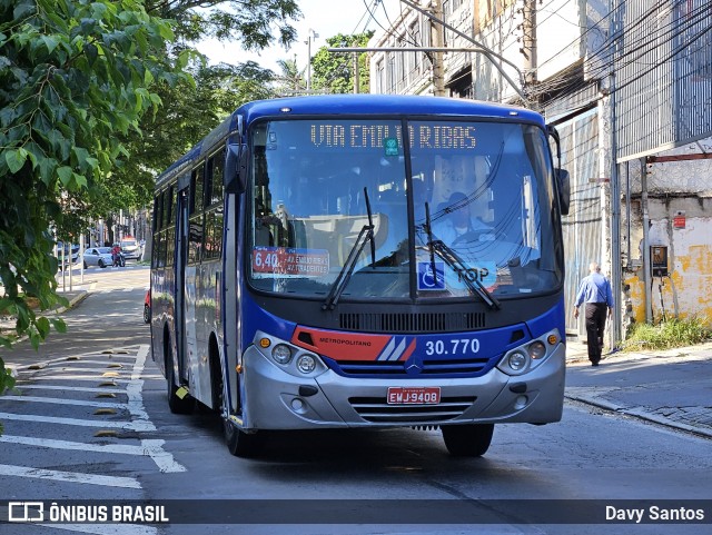 Empresa de Ônibus Vila Galvão 30.770 na cidade de Guarulhos, São Paulo, Brasil, por Davy Santos. Número da foto: #12833971.