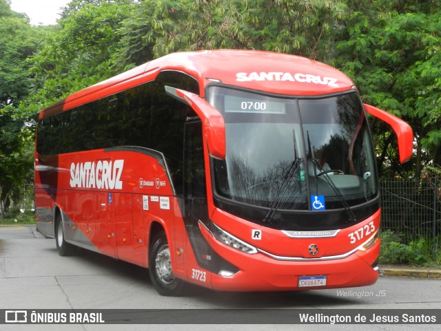 Viação Santa Cruz 31723 na cidade de São Paulo, São Paulo, Brasil, por Wellington de Jesus Santos. Número da foto: #12833638.
