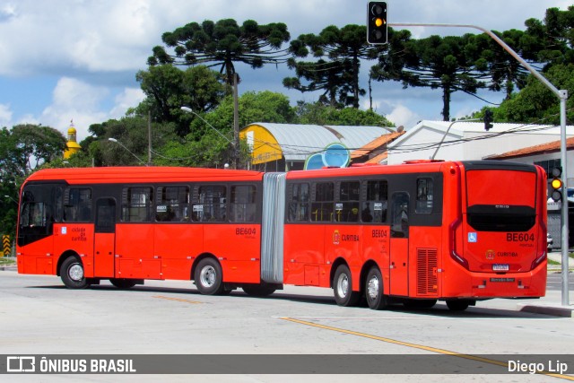 Transporte Coletivo Glória BE604 na cidade de Curitiba, Paraná, Brasil, por Diego Lip. Número da foto: #12832962.