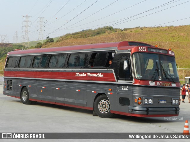 Ônibus Particulares 6853 na cidade de Duque de Caxias, Rio de Janeiro, Brasil, por Wellington de Jesus Santos. Número da foto: #12833568.
