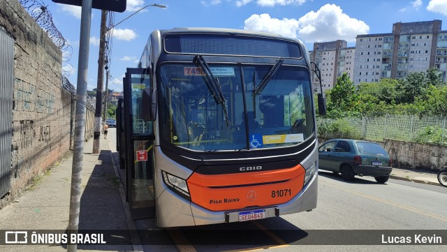 TRANSPPASS - Transporte de Passageiros 8 1071 na cidade de Osasco, São Paulo, Brasil, por Lucas Kevin. Número da foto: #12832222.