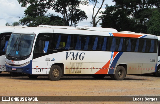 VMG - Viação Minas Gerais 2411 na cidade de Araxá, Minas Gerais, Brasil, por Lucas Borges . Número da foto: #12833315.