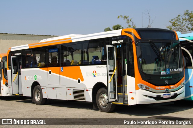 Linave Transportes A03043 na cidade de Nova Iguaçu, Rio de Janeiro, Brasil, por Paulo Henrique Pereira Borges. Número da foto: #12833529.