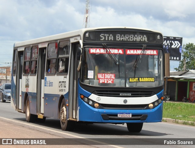 ViaBus Transportes CT-97702 na cidade de Benevides, Pará, Brasil, por Fabio Soares. Número da foto: #12832371.