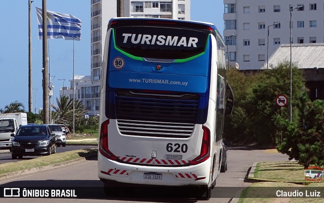 Turismar Transporte e Turismo 620 na cidade de Punta del Este, Maldonado, Uruguai, por Claudio Luiz. Número da foto: #12834373.