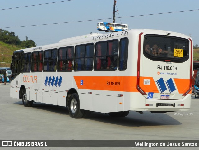 Colitur Transportes Rodoviários RJ 116.009 na cidade de Duque de Caxias, Rio de Janeiro, Brasil, por Wellington de Jesus Santos. Número da foto: #12833541.