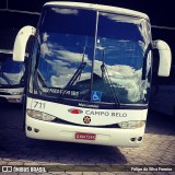 Viação Campo Belo - VCB Transportes 711 na cidade de Campo Belo, Minas Gerais, Brasil, por Felipe da Silva Ferreira. Número da foto: #:id.