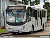 Transporte Coletivo Glória BL343 na cidade de Curitiba, Paraná, Brasil, por Hipólito Rodrigues. Número da foto: #:id.