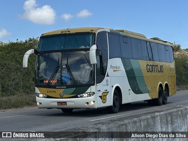 Empresa Gontijo de Transportes 17175 na cidade de Parnamirim, Rio Grande do Norte, Brasil, por Alison Diego Dias da Silva. Número da foto: #12835624.